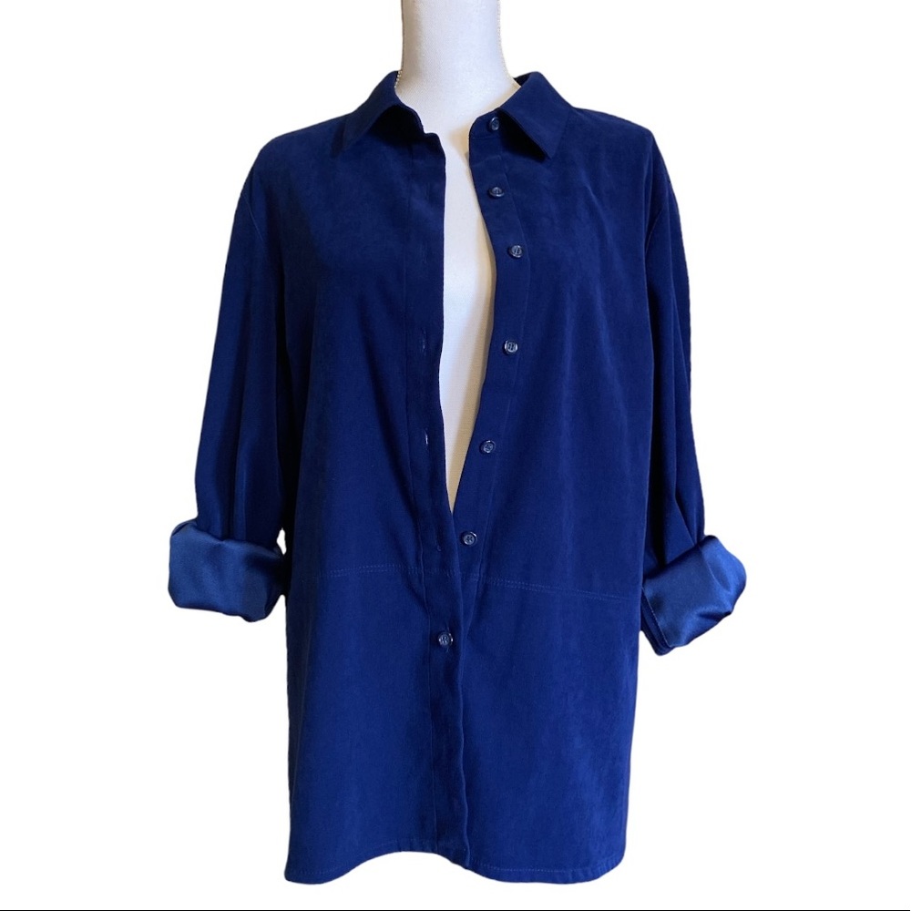 Talbots Button Front Shirt Sz. L